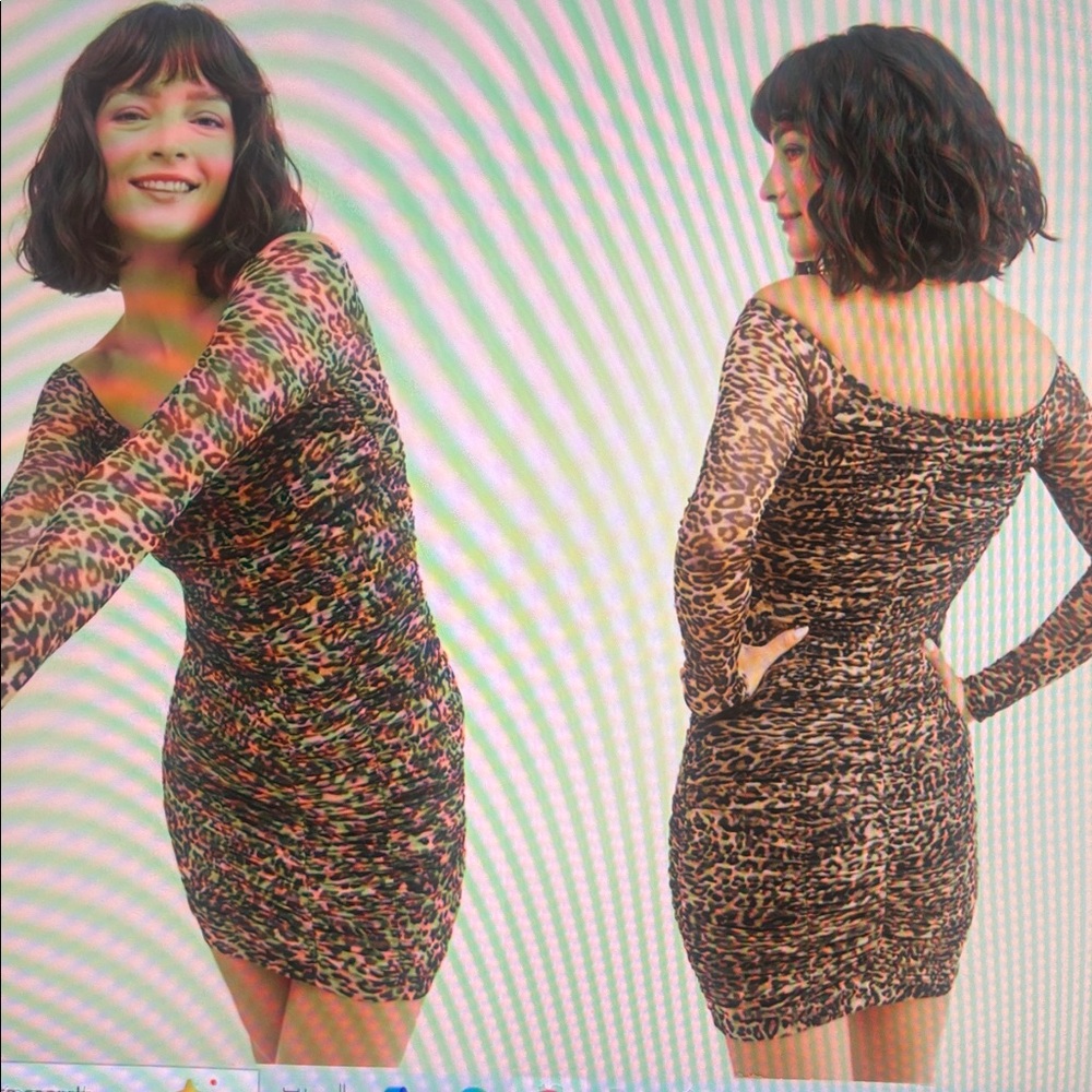Leopard Print Bodycon Dress